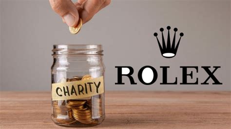 rolex non profit deutsch|Rolex charity donations.